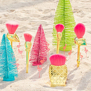Tarte Brush Set let's flamingle brush set on sale for $9.75 w/Free Shipping at Tartecosmetics.com