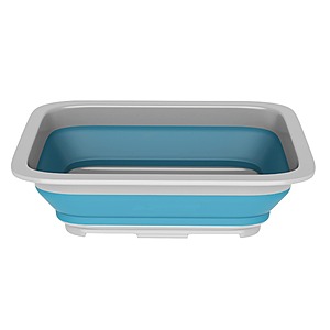 Wakeman 10L Outdoors Collapsible Multiuse Portable Wash Basin (Blue) $7.95