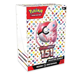 Pokemon Trading Card Games Scarlet & Violet 3.5 -151 Booster Bundle with 6 Booster Card Packs - Target - $27.99