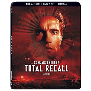 $9.99: Total Recall (4K Ultra HD + Blu-ray) Amazon