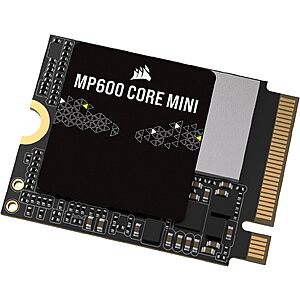 2TB Corsair MP600 CORE Mini M.2 NVMe PCIe x4 Gen4 Solid State Drive $170 + Free Shipping