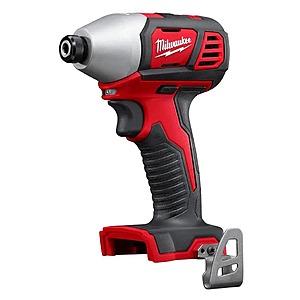 Certified Refurbished Milwaukee 2656-20 M18 18V Lithium-Ion Cordless 1/4" Hex Impact Driver (Tool Only) + Free Shipping $36