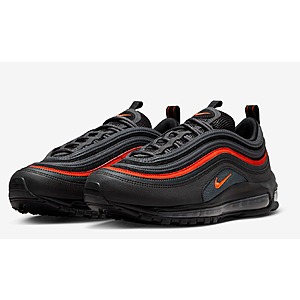 Nike Men's Air Max 97 Shoes (Black/Picante or Black/Gold) $97.50 + Free Shipping