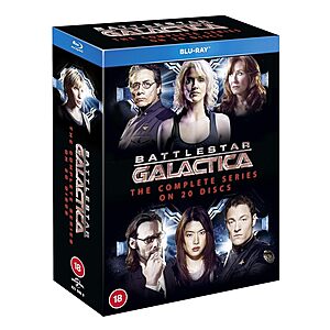 Battlestar Galactica: The Complete Series [Blu-ray] [Region-Free UK Import]​ $42.63