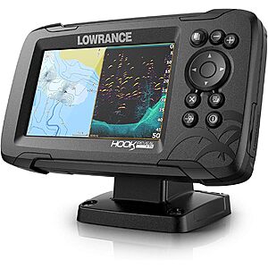 $124.70: Lowrance Hook Reveal 5 Inch Fish Finders with Transducer @ Amazon