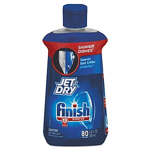 8.45-Oz Finish Jet-Dry Rinse Aid, Dishwasher Rinse Agent & Drying Agent $2.37 w/ S&S + Free Shipping w/ Prime or on $35+