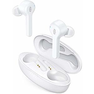 TaoTronics SoundLiberty 53 true-wireless earbuds on Amazon.com with Coupon and promo code S53WHITE $29.99 + Tax