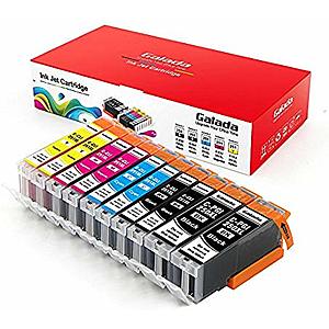 Galada Pgi-250xl Cli-251xl Ink Cartridges Replacement for Canon Pixma originally:$14.99 w/ code $8.99