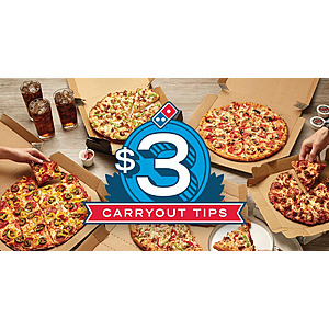 Dominos $3 coupon off next week's order - expires 5/22/2022