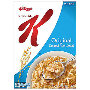 Kelloggs Special K cereal 38oz for $4.98 @ BJ's Wholesale B&M-only