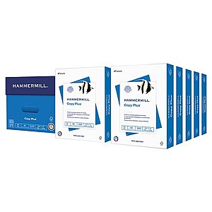 10-Ream Hammermill Copy Plus Printer Paper (8.5" x 11") $40 + Free Shipping (ends 4/24) @ Staples