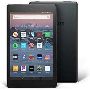 Amazon Kindle & Fire Tablets (Refurb/Used): 32GB Fire HD 8 (8th Gen, Used - Good) $35 & More + Free S&H w/ Prime