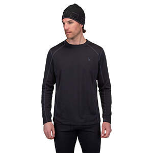Spyder Men's Performance Baselayer Tops and Bottoms (Various) $8.85 + Free Shipping