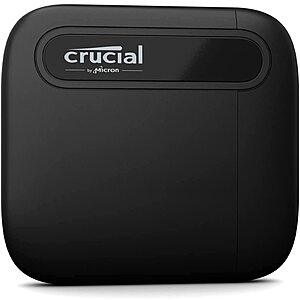1TB Crucial X6 USB 3.2 Type-C Portable External Solid State Drive (CT1000X6SSD9) $60 + Free Shipping
