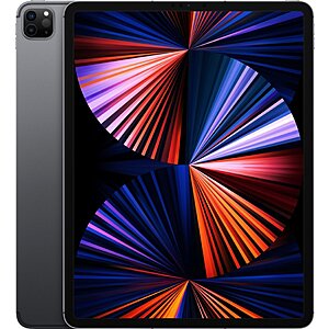256GB Apple iPad Pro 12.9" Wi-Fi + Cellular Tablet (2021, Space Gray) $1000 & More + Free Shipping