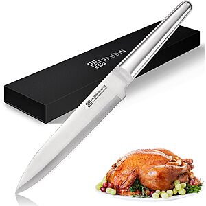 8" Paudin High Carbon Stainless Steel Serrated Ultra Sharp Wide Edge Bread Knife $6.99 + Free Shipping w/ Prime or on $25+