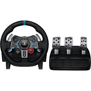 Logitech Driving Force Racing Wheel & Pedals: G29 (PS4/5, PC/Mac) or G920 (Xbox) $199 + Free Shipping