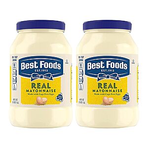 2-ct 48-oz Best Foods Real Mayonnaise $2.80 w/ Subscribe & Save
