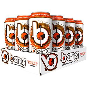 BOGO 50% 12pk 16oz Bang Energy/ at The Vitamin Shoppe with additional 30/25/20% Off coupon available
