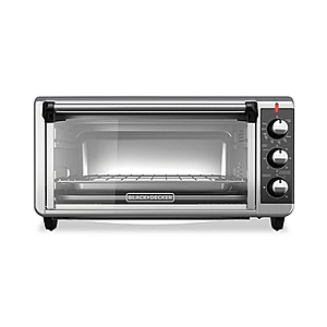 Black & Decker TO3250XSB 8-Slice Extra-Wide Convection Toaster Oven & Reviews - Small Appliances - Kitchen - Macy's - $65