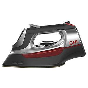 CHI Electronic Clothing Iron with Retractable Cord 13102- Costco Free Shipping $54.99