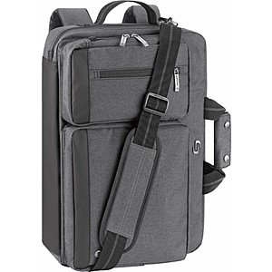 Solo Urban Convertible Laptop Briefcase Backpack (Gray)  $15 + Free Store Pickup