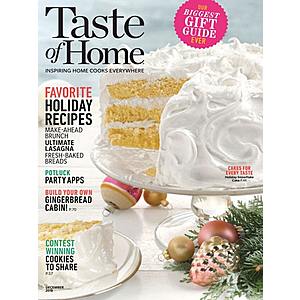 Magazine Sale (400+ Titles): Architectural Digest or Taste of Home $4/yr & Much More