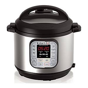 6-Quart Instant Pot Duo 7-In-1 Pressure Cooker + $15 Kohl's Cash $59.50 + In-Store Pickup Only