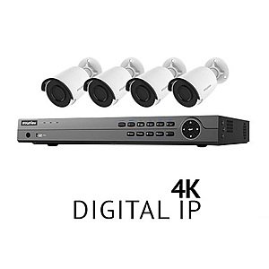 LaView NVR PoE IP 8-CH Security System (Refurb), 4x 4K Cameras, 2TB HDD $383 + Free Shipping