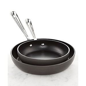 All-Clad Hard Anodized 8" & 10" Fry Pan Set $45 + Free Shipping