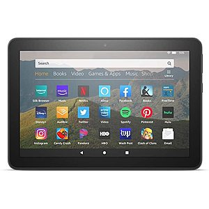 32GB Amazon Fire Tablet w/ Special Offers (10th Gen, 2020): HD 8 Plus $75, HD 8 $55 + Free Shipping