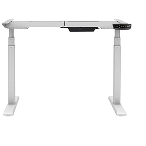Monoprice Height Adjustable Sit-Stand Riser Table Desk Frame - White With Electric Dual Motor, Compatible With Desktops From 43 Inches Up To 87 Inches - $229.99