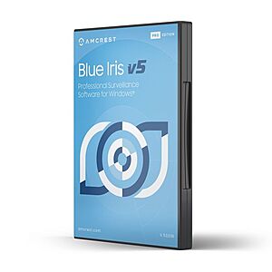 Blue Iris 5, NVR software for Windows $49.49 ($20 off)