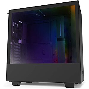NZXT H510i RGB Compact ATX Mid-Tower PC Case w/ Tempered Glass (Matte Black) $60 + Free Shipping