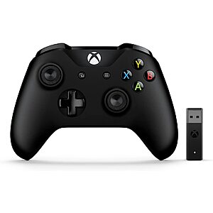 Microsoft Xbox Wireless Controller + Wireless Adapter for Windows 10 $50 + Free Shipping