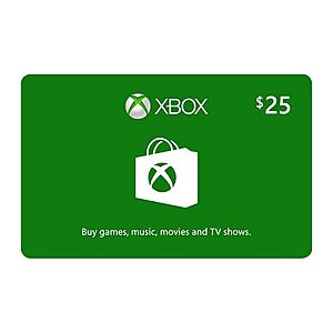 $25 Xbox eGift Card (Email Delivery) $20