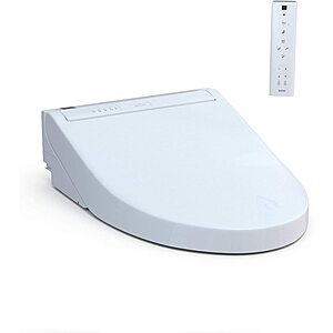 TOTO Washlet C5 Electronic Bidet Toilet Seat w/ Ewater+ (Elongated, White) $391.35 + Free Shipping