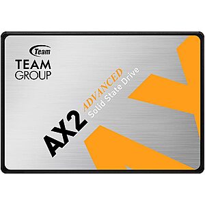 2TB TeamGroup AX2 3D NAND 2.5" SATA III Internal Solid State Drive $81.50 + Free Shipping