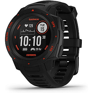 Garmin Instinct E-Sports Edition Smartwatch (Black Lava) $80 + Free S/H