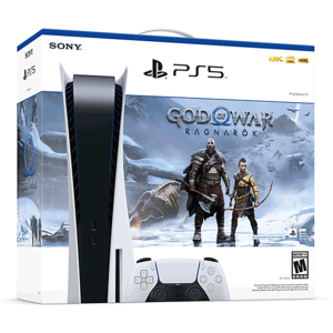 Sony PlayStation 5 God of War: Ragnarok Disc Console Bundle $460 (Select Verizon Stores, In-Store Only)