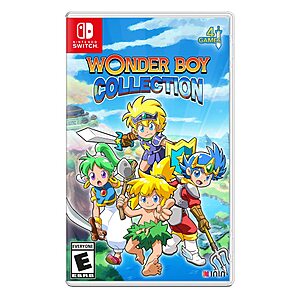 Wonder Boy Collection (Nintendo Switch or PS4) $15 + Free S/H w/ Amazon Prime