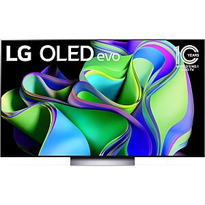 Costco Members: 65" LG OLED65C3AUA C3 4K Smart OLED evo TV + 5-Yr Warranty $1600 + Free Shipping