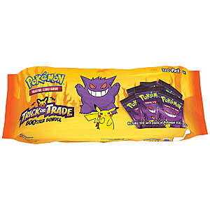 Costco Members: 120-Count Pokemon Halloween Trick or Trade BOOster Packs $20 + Free Shipping