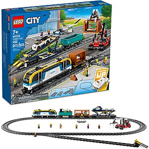 Costco - 1153-Piece LEGO (60336) City Freight Train Building Set w/ Remote Control Train $149.99