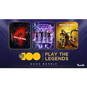 Humble Bundle - Play The Legends - WB 100th Anniversary Game Bundle $15