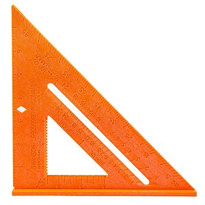 Swanson Tool Company Composite Speedlite Square Layout Tool (Orange) $3.99 + Free Shipping w/ Prime or on $35+