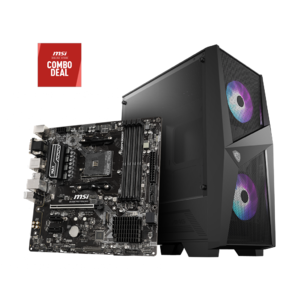 [Combo] MSI B450M PRO-VDH MAX + Forge 100R Mid-Tower Case - $100 FS