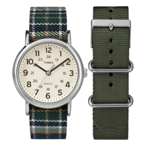 Timex Watches: 38mm Nylon Watch $27 or Women's Weekender Gift Set  $24.40 & More + Free S&H on $75+
