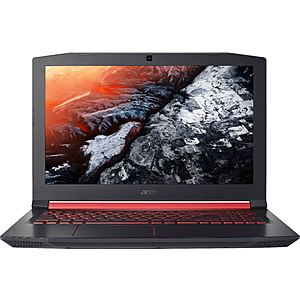 Acer Nitro 5 15.6" Gaming Laptop: i5-7300HQ, 256GB SSD, GTX 1050 Ti  $552.50 + Free Shipping