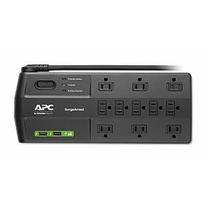 APC 11-Outlet 2880 Joules Surge Protector w/ 2x USB Charging Ports $24 + Free Shipping